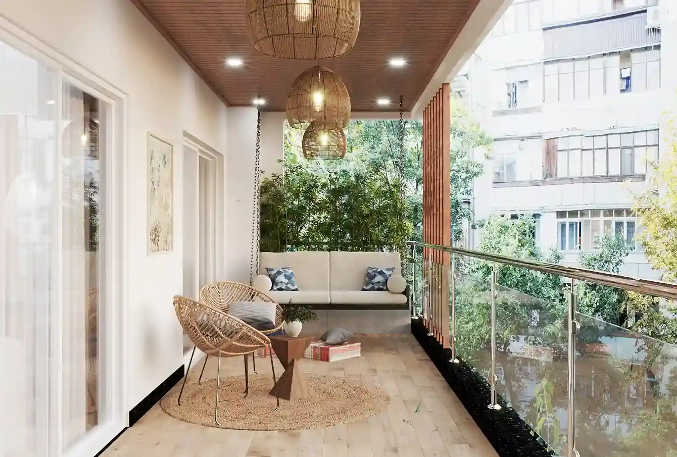 Balconies & Terrace